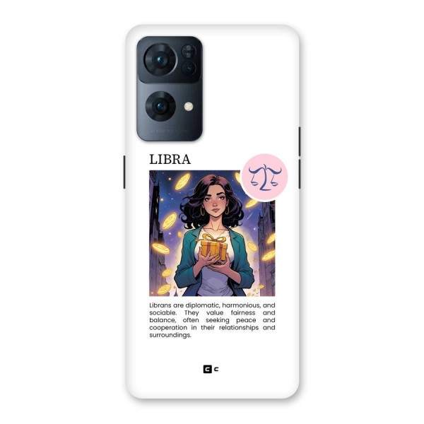 Love Libra Back Case for Oppo Reno7 Pro 5G