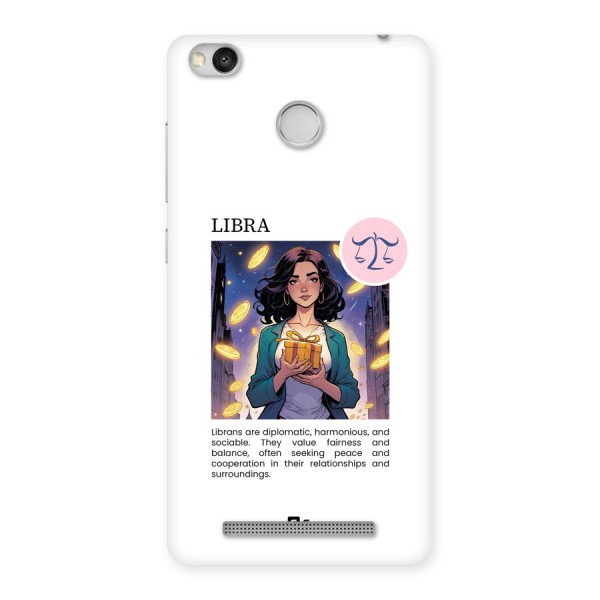 Love Libra Back Case for Redmi 3S Prime