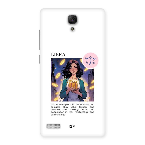 Love Libra Back Case for Redmi Note