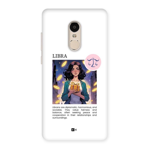 Love Libra Back Case for Redmi Note 4