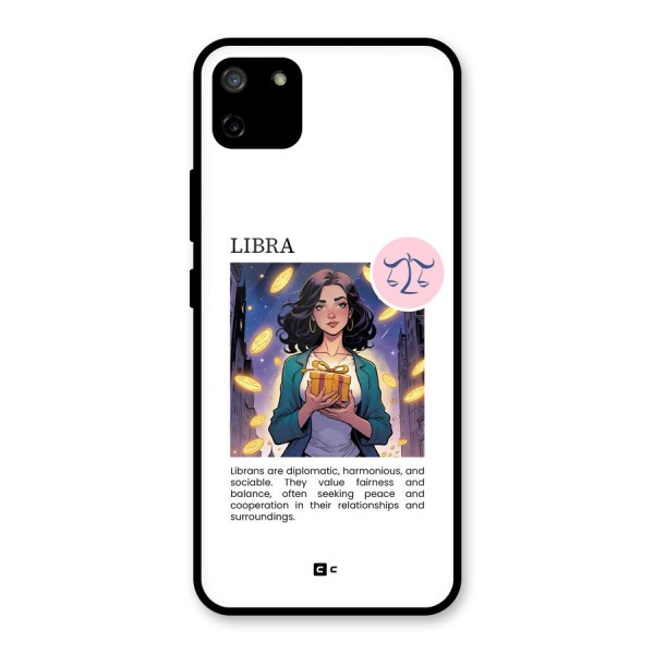 Love Libra Glass Back Case for Realme C11