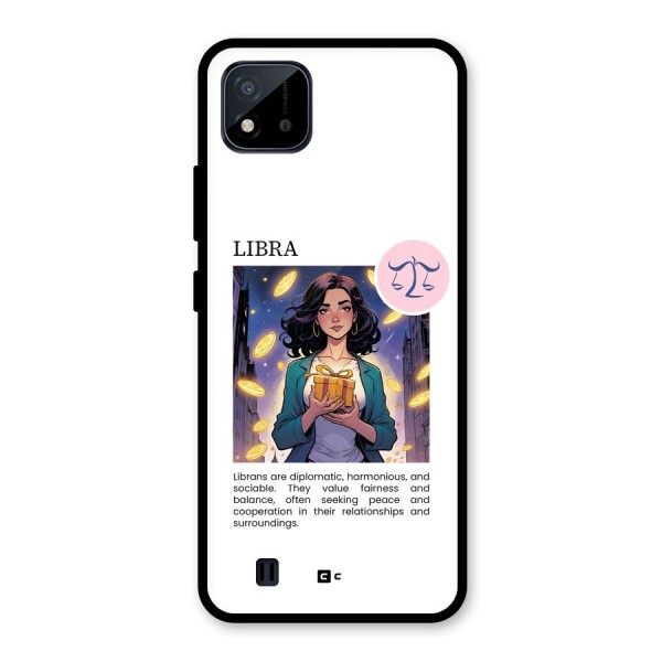 Love Libra Glass Back Case for Realme C11 2021