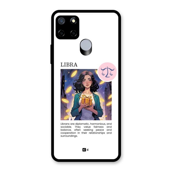 Love Libra Glass Back Case for Realme C15