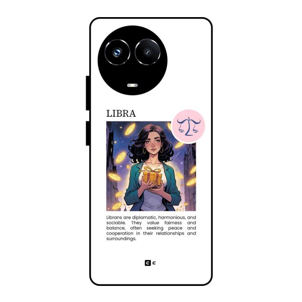 Love Libra Glass Back Case for Realme Narzo 60X