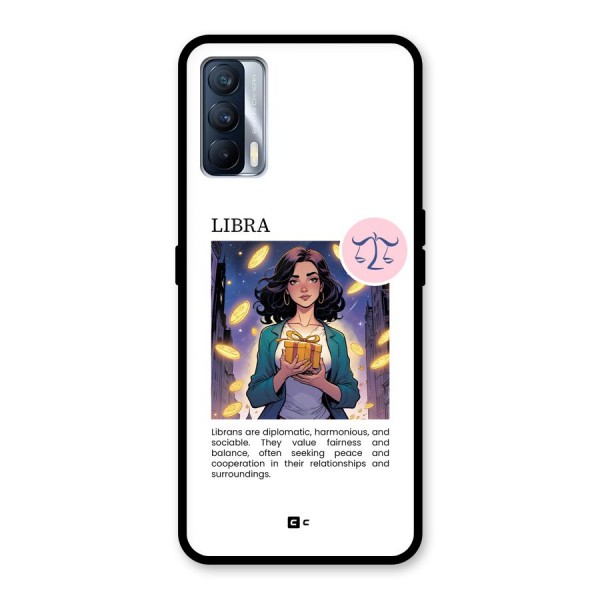 Love Libra Glass Back Case for Realme X7