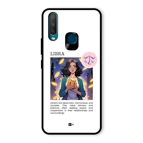 Love Libra Glass Back Case for Vivo Y12