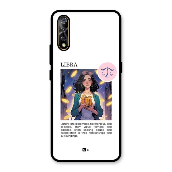 Love Libra Glass Back Case for Vivo Z1x