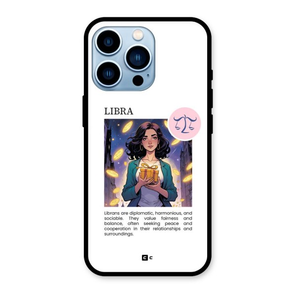 Love Libra Glass Back Case for iPhone 13 Pro