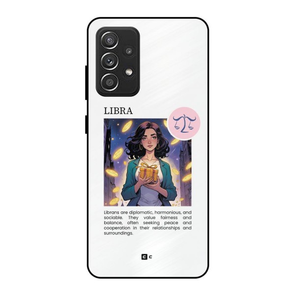 Love Libra Metal Back Case for Galaxy A52s 5G