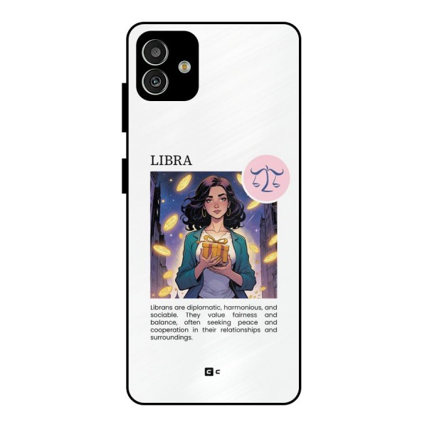 Love Libra Metal Back Case for Galaxy M13 5G