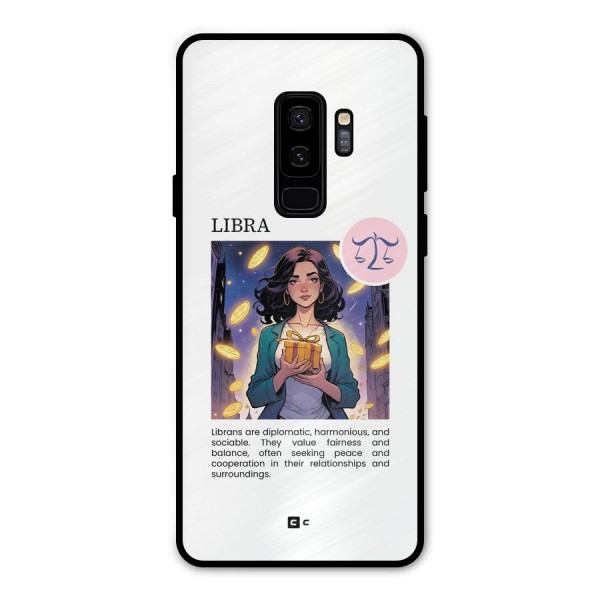 Love Libra Metal Back Case for Galaxy S9 Plus