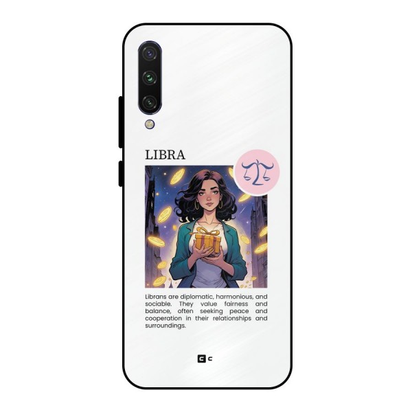 Love Libra Metal Back Case for Mi A3