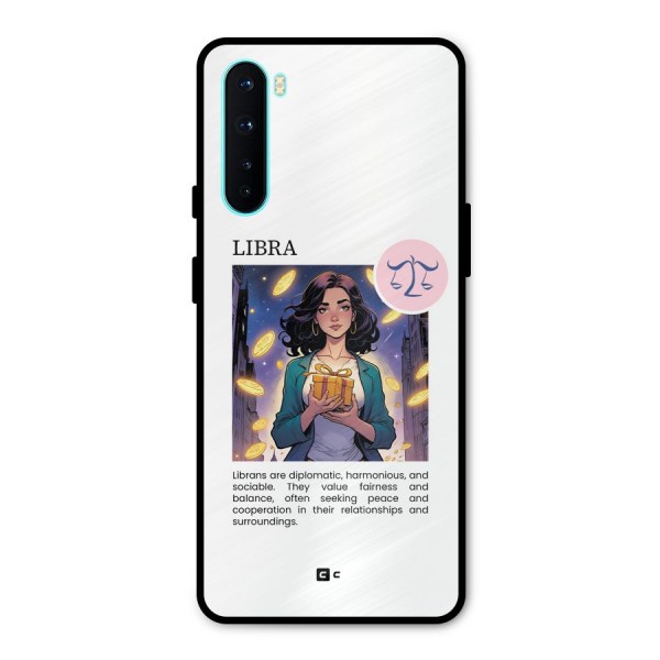 Love Libra Metal Back Case for OnePlus Nord