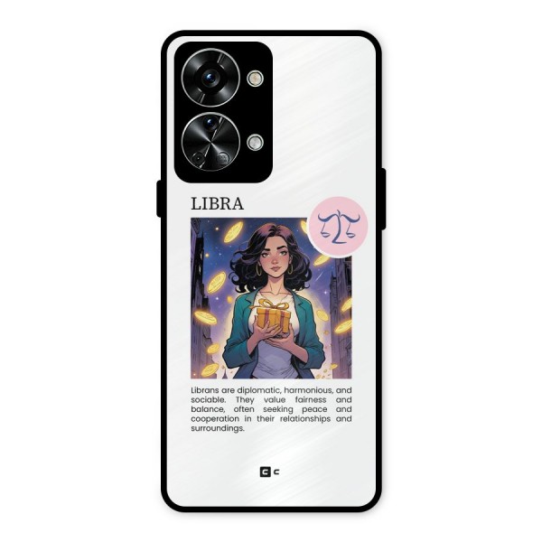 Love Libra Metal Back Case for OnePlus Nord 2T