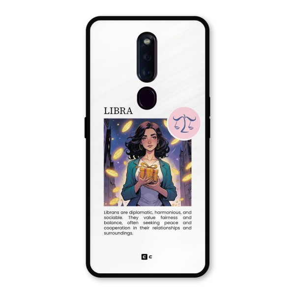 Love Libra Metal Back Case for Oppo F11 Pro