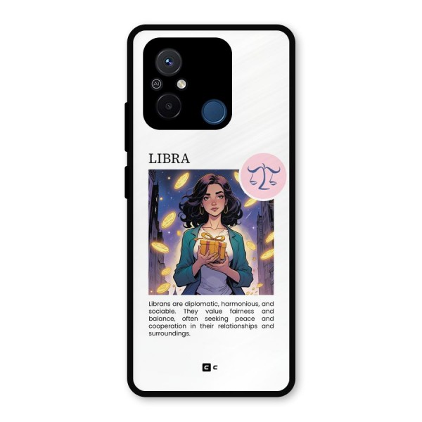 Love Libra Metal Back Case for Poco C55