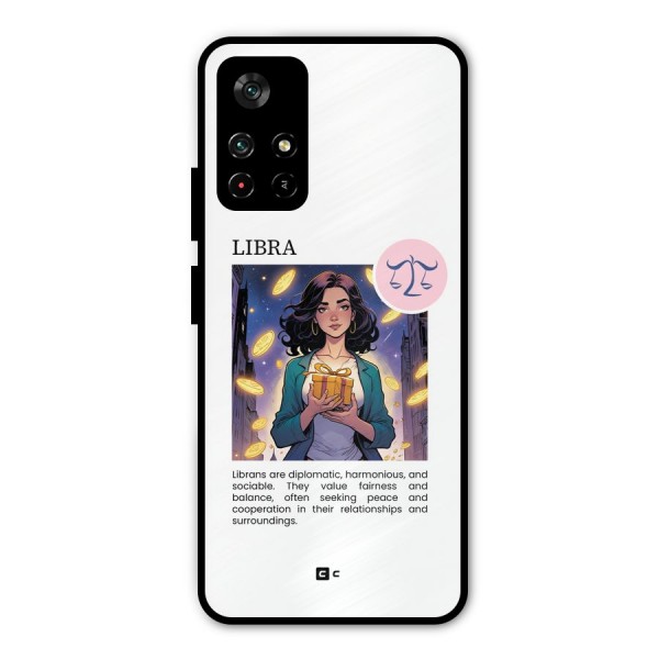 Love Libra Metal Back Case for Poco M4 Pro 5G