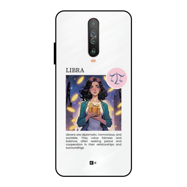 Love Libra Metal Back Case for Poco X2