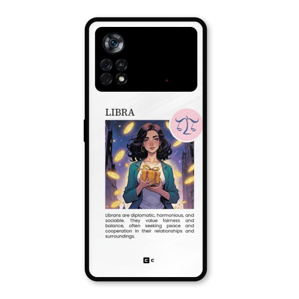 Love Libra Metal Back Case for Poco X4 Pro 5G