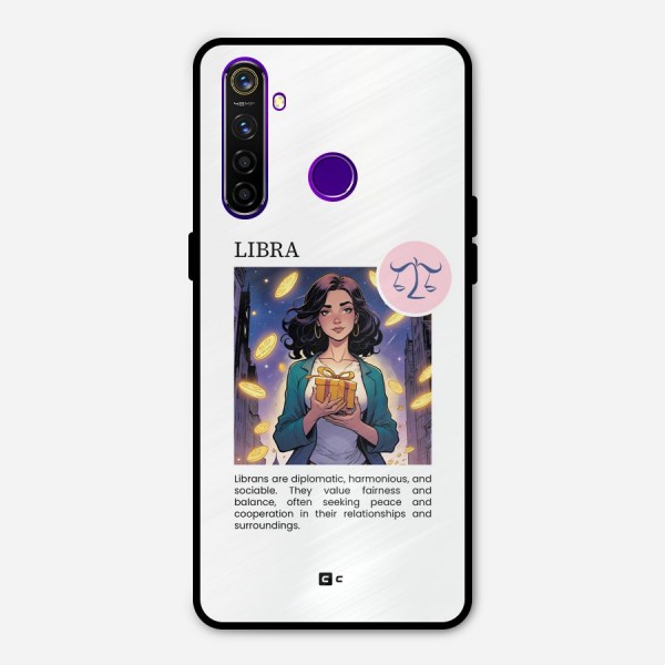 Love Libra Metal Back Case for Realme 5 Pro