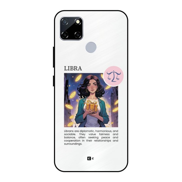 Love Libra Metal Back Case for Realme Narzo 20