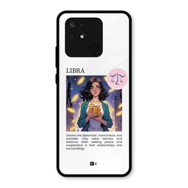 Love Libra Metal Back Case for Redmi 10