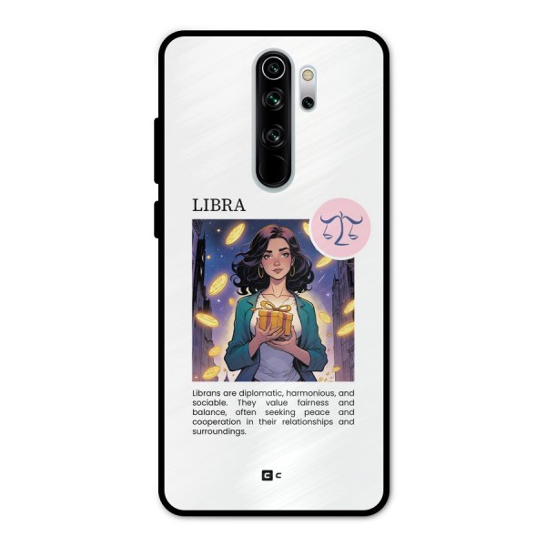 Love Libra Metal Back Case for Redmi Note 8 Pro