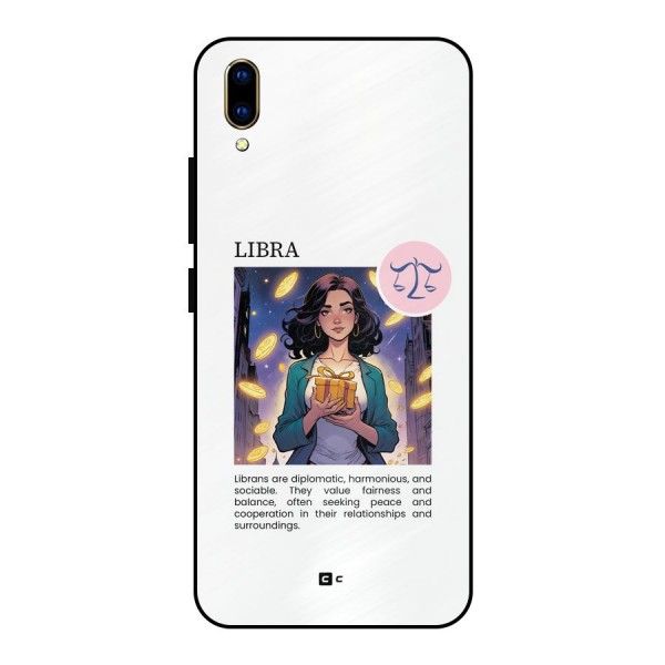 Love Libra Metal Back Case for Vivo V11 Pro