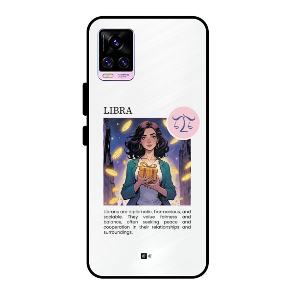 Love Libra Metal Back Case for Vivo V20 Pro