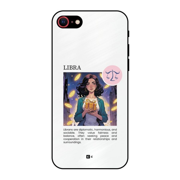 Love Libra Metal Back Case for iPhone 7