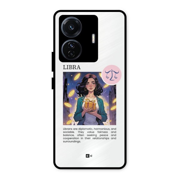 Love Libra Metal Back Case for iQOO Z6