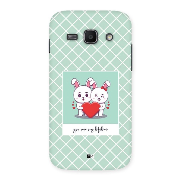 Love Lifeline Back Case for Galaxy Ace3