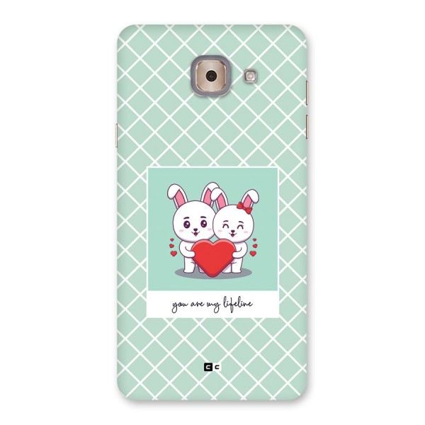 Love Lifeline Back Case for Galaxy J7 Max