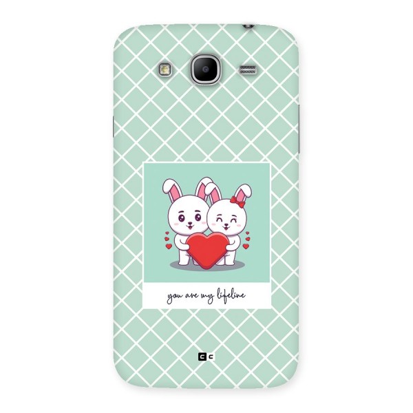 Love Lifeline Back Case for Galaxy Mega 5.8