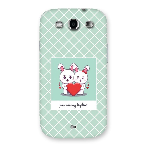 Love Lifeline Back Case for Galaxy S3 Neo