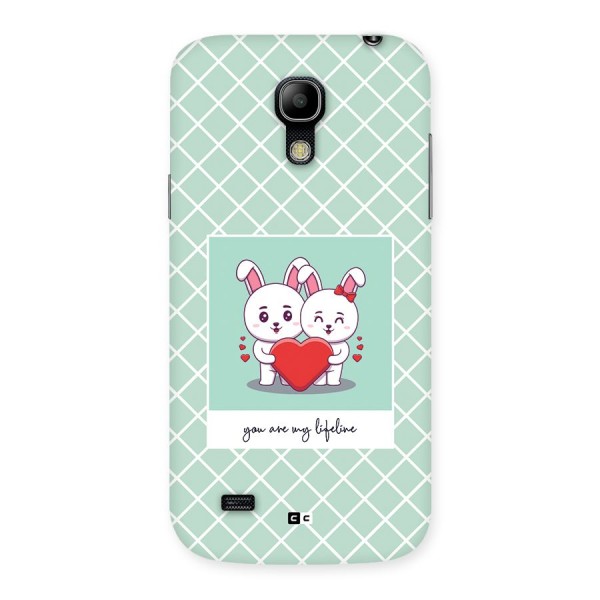 Love Lifeline Back Case for Galaxy S4 Mini