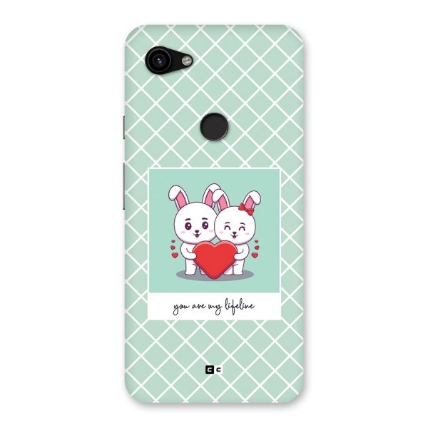 Love Lifeline Back Case for Google Pixel 3a XL