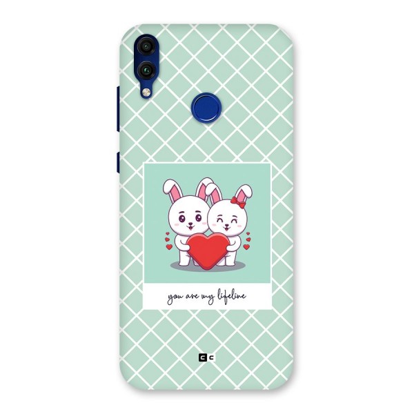 Love Lifeline Back Case for Honor 8C