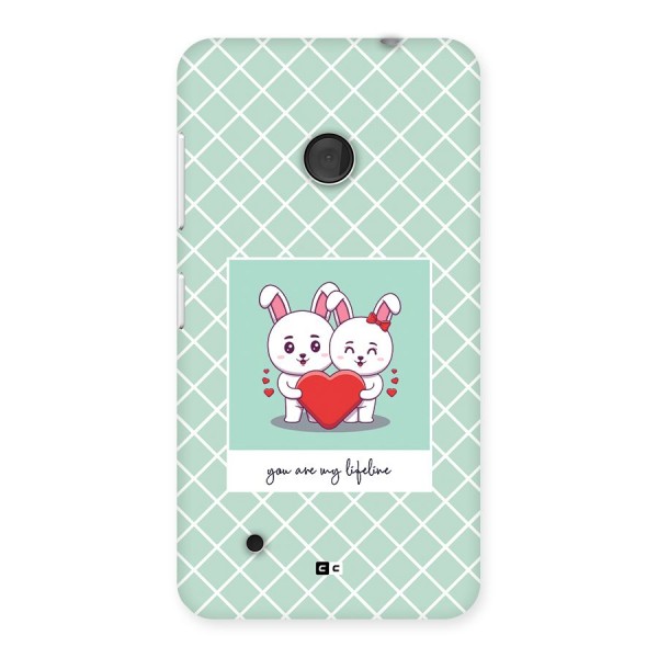 Love Lifeline Back Case for Lumia 530