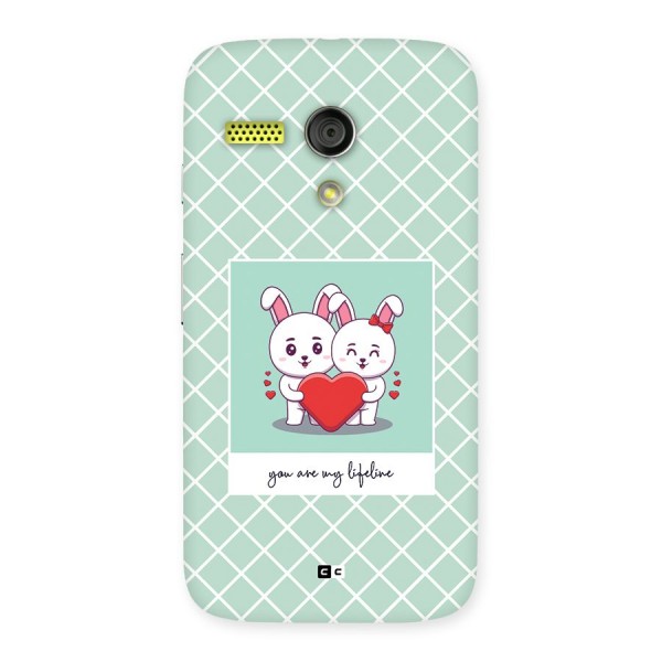 Love Lifeline Back Case for Moto G