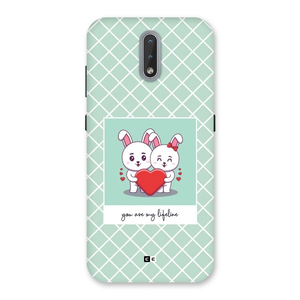 Love Lifeline Back Case for Nokia 2.3