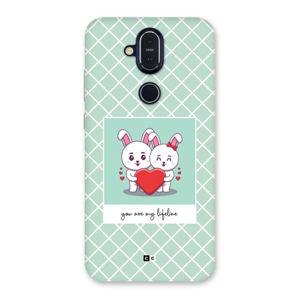 Love Lifeline Back Case for Nokia 8.1