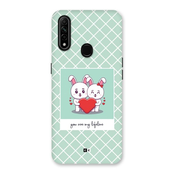 Love Lifeline Back Case for Oppo A31