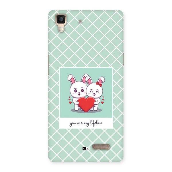 Love Lifeline Back Case for Oppo R7