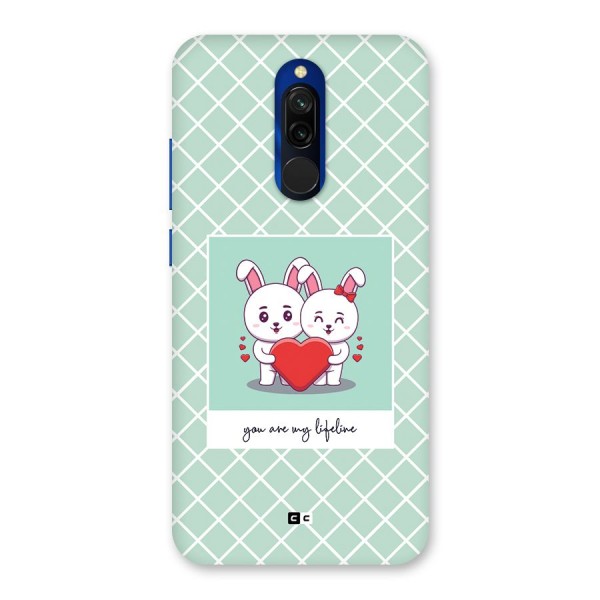 Love Lifeline Back Case for Redmi 8