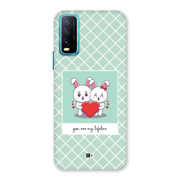 Love Lifeline Back Case for Vivo Y12s