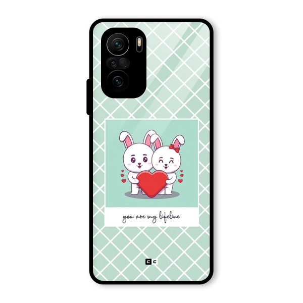 Love Lifeline Glass Back Case for Mi 11x