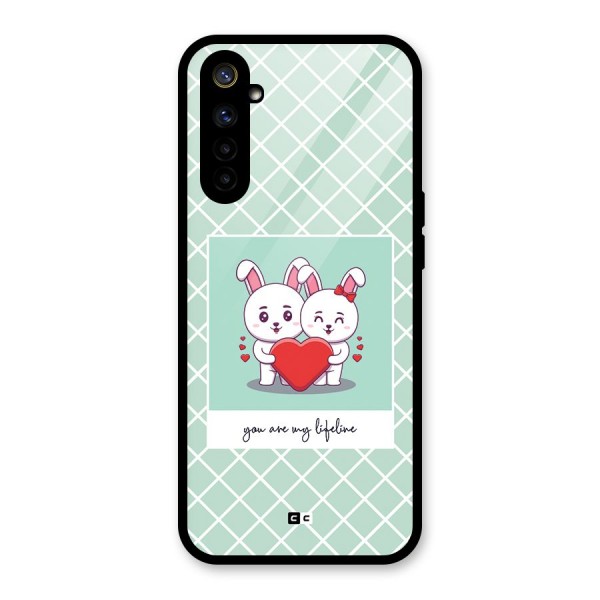 Love Lifeline Glass Back Case for Realme 6