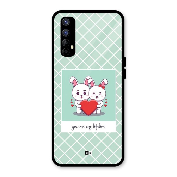 Love Lifeline Glass Back Case for Realme 7