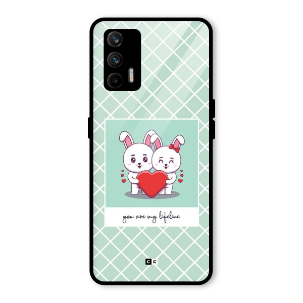 Love Lifeline Glass Back Case for Realme GT 5G